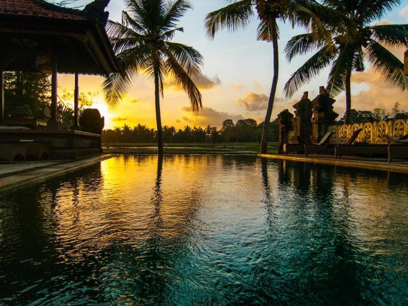 Green Field Hotel And Bungalow Ubud  Bagian luar foto